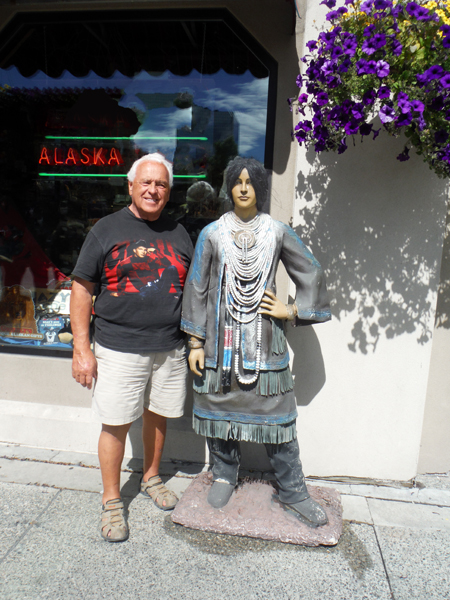 Lee Duquette and an Indian Maiden